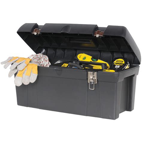 stanley series 2000 metal latch tool box|STANLEY® 24 in Series 2000 Toolbox.